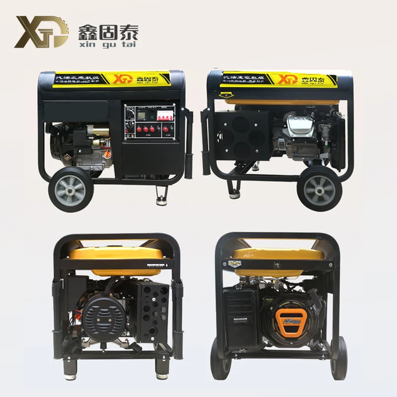 Gasolina de arranque eléctrico trifásico